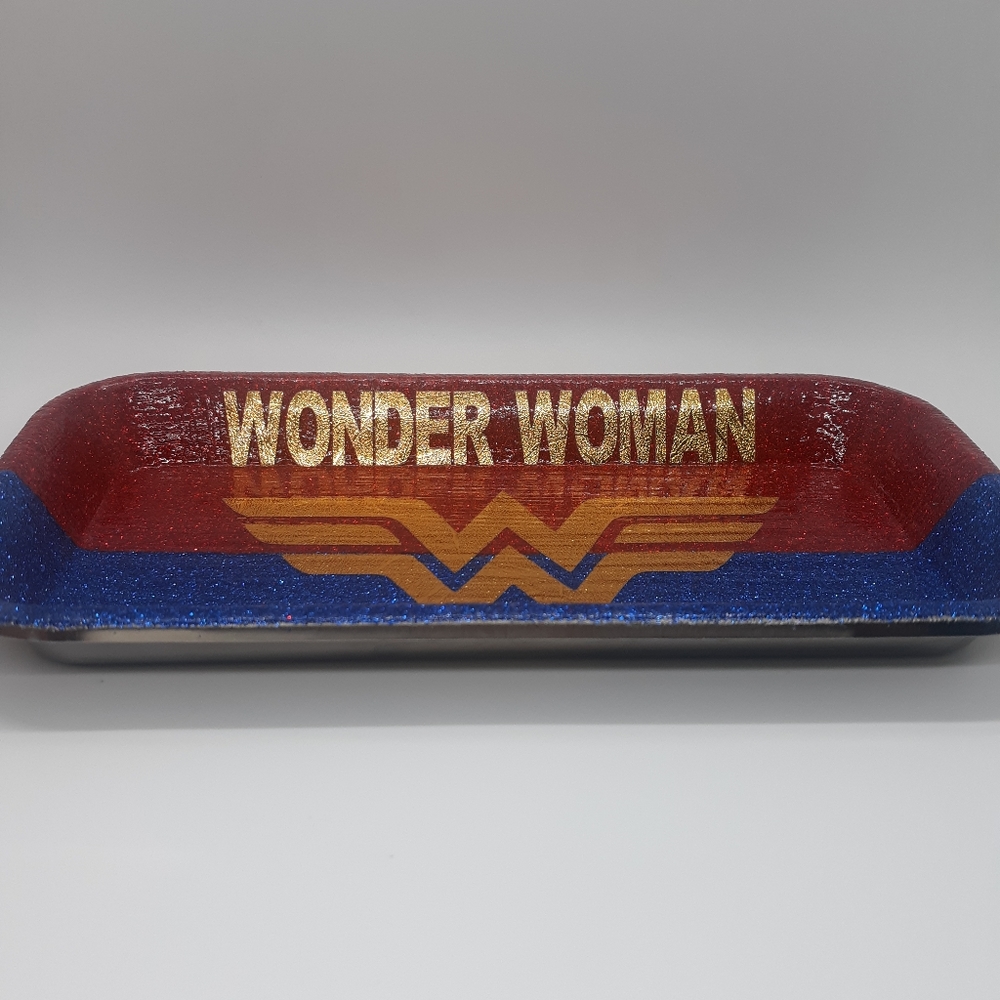 Wonder Woman Inspired Rolling Tray